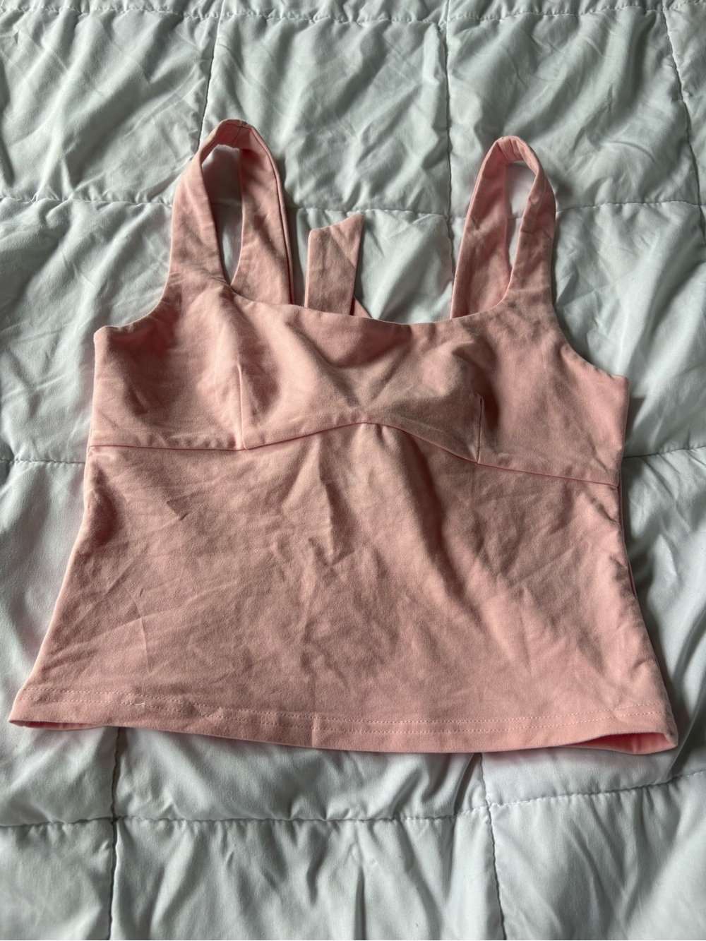 Edikted Pink Bow Tank